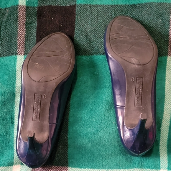 WOMENS COMFORT PLUS HEELS BLUE SIZE 8 - Picture 14 of 14